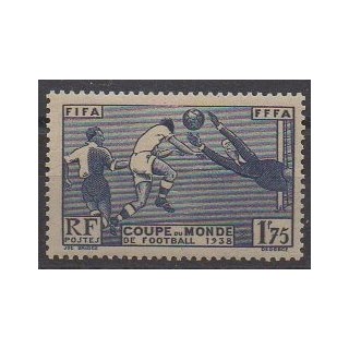 Acheter ce timbre de France de l'année 1938 (No 396). - Neuf avec charnière