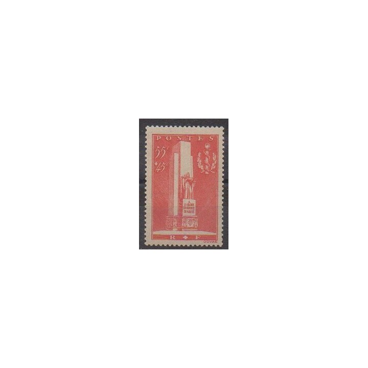 Buy this stamp of France of the year 1938 (Nb 395).