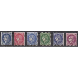 Buy this set of stamps of France of the year 1938 (Nb 372/376).
