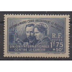France - Poste - 1938 - No 402 - Sciences et Techniques
