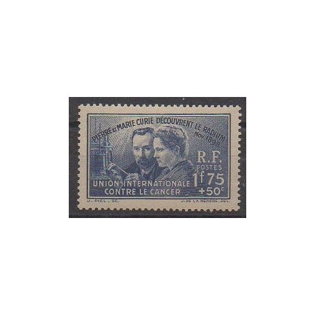 France - Poste - 1938 - Nb 402 - Science