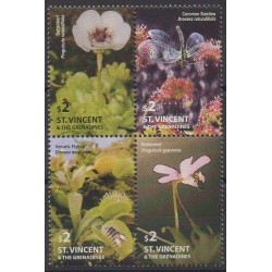 Saint Vincent - 2005 - Nb 4851/4854 - Flowers