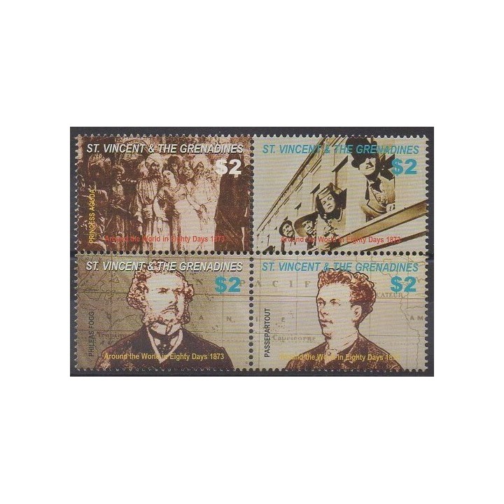 Acheter cette série de timbres de Saint-Vincent de l'année 2005 (No 4859/4862).