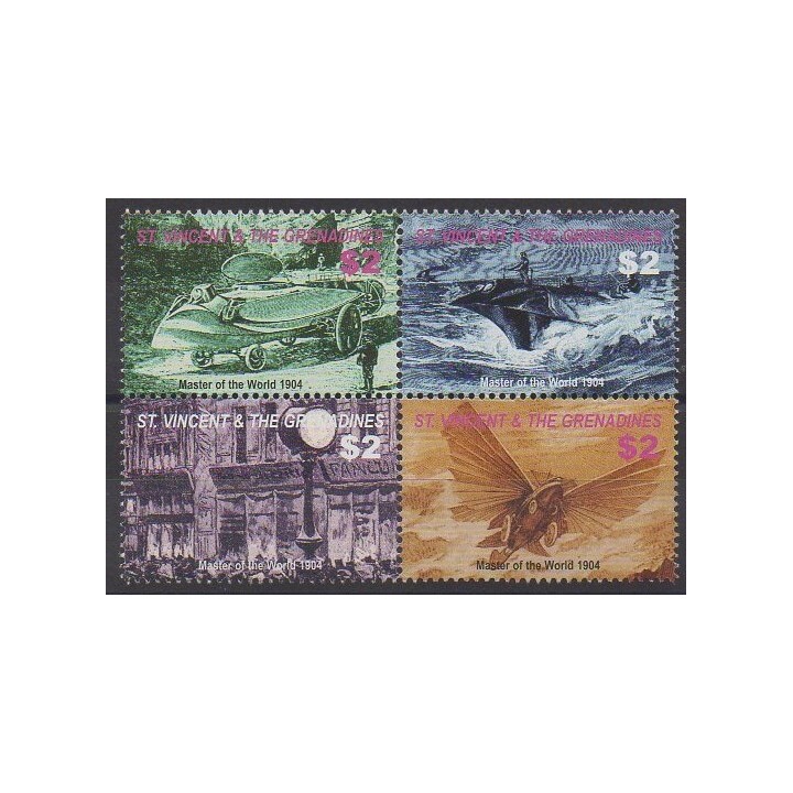 Buy this set of stamps of Saint Vincent of the year 2005 (Nb 4875/4878).