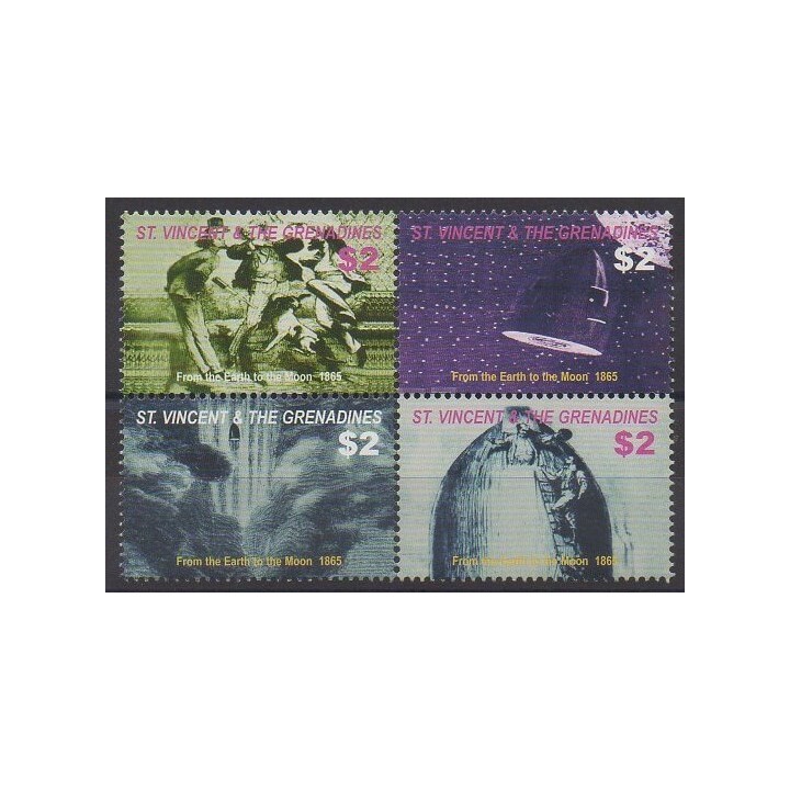 Acheter cette série de timbres de Saint-Vincent de l'année 2005 (No 4887/4890).
