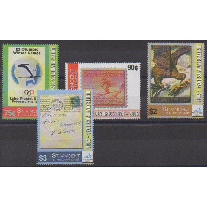 Buy this set of stamps of Saint Vincent of the year 2006 (Nb 4928/4931).
