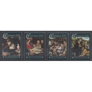 Acheter cette série de timbres de Saint-Vincent de l'année 2010 (No 5489/5492).