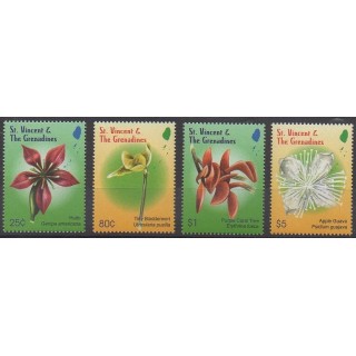 Acheter cette série de timbres de Saint-Vincent de l'année 2010 (No 5401/5404).