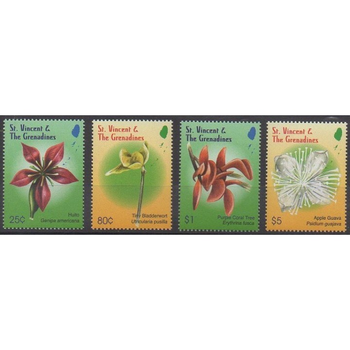 Acheter cette série de timbres de Saint-Vincent de l'année 2010 (No 5401/5404).