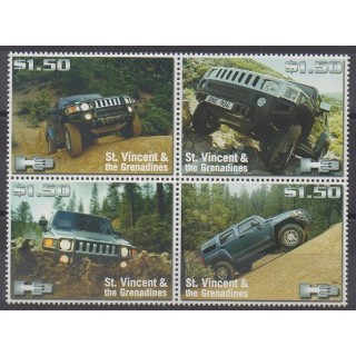 Acheter cette série de timbres de Saint-Vincent de l'année 2008 (No 5070/5073).