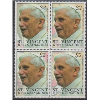 Acheter cette série de timbres de Saint-Vincent de l'année 2008 (No 5096/5099).