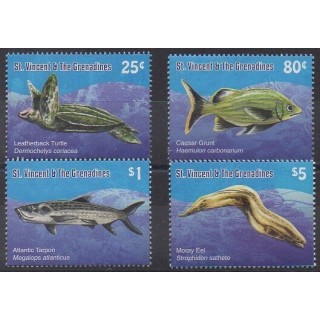 Acheter cette série de timbres de Saint-Vincent de l'année 2010 (No 5391/5394).