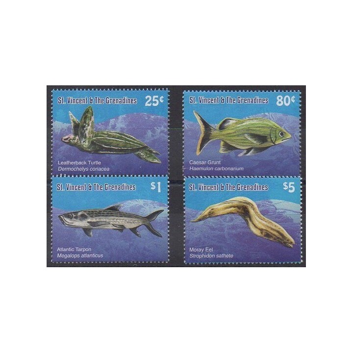 Buy this set of stamps of Saint Vincent of the year 2010 (Nb 5391/5394).