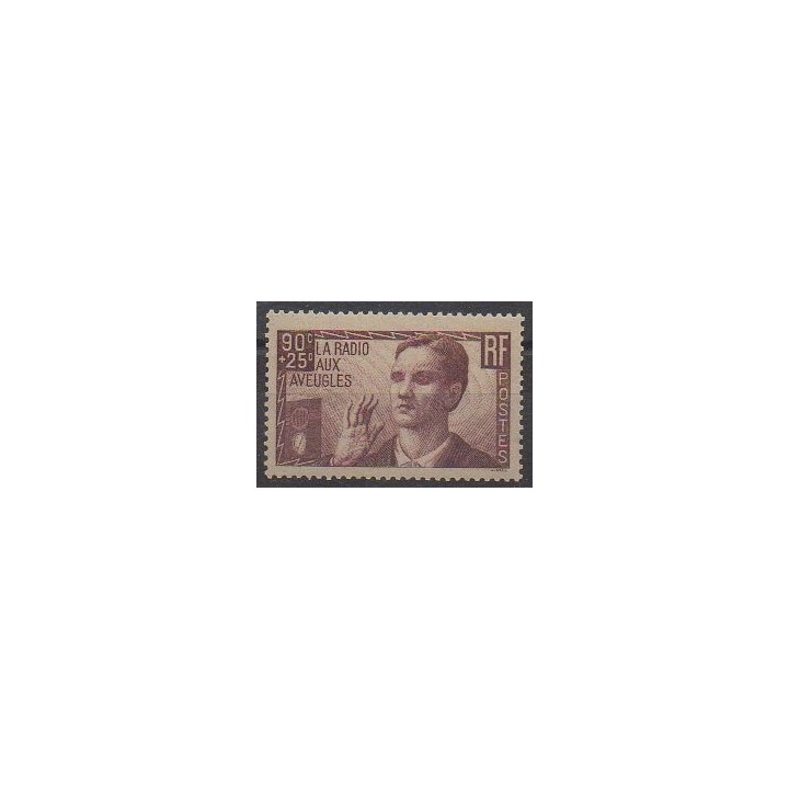 Buy this stamp of France of the year 1938 (Nb 418).