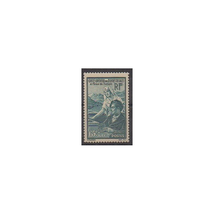Acheter ce timbre de France de l'année 1938 (No 417).