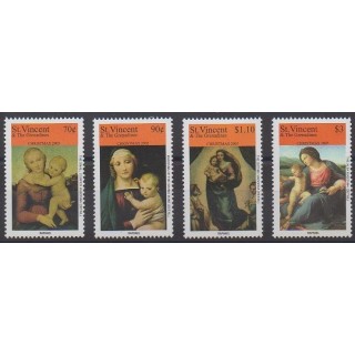 Acheter cette série de timbres de Saint-Vincent de l'année 2005 (No 4891/4894).