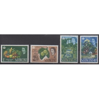 Buy this set of stamps of Saint Vincent of the year 1965 (Nb 201/204).