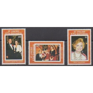 Acheter cette série de timbres de Saint-Vincent de l'année 1993 (No 1758/1760).