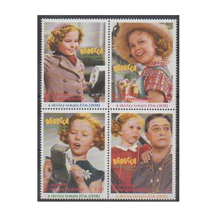 Acheter cette série de timbres de Saint-Vincent de l'année 2000 (No 4093A/4093D).
