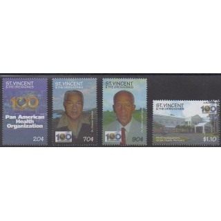 Acheter cette série de timbres de Saint-Vincent de l'année 2002 (No 4437/4440).