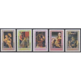 Buy this set of stamps of Saint Vincent of the year 2002 (Nb 4506/4510).