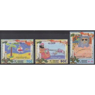 Buy this set of stamps of Saint Vincent of the year 2003 (Nb 4707/4709).