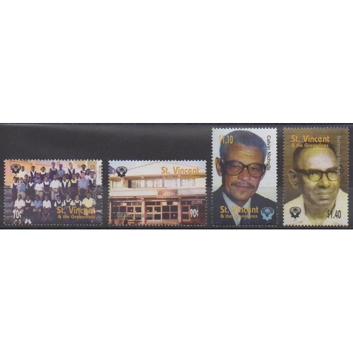 Acheter cette série de timbres de Saint-Vincent de l'année 2004 (No 4753/4756).