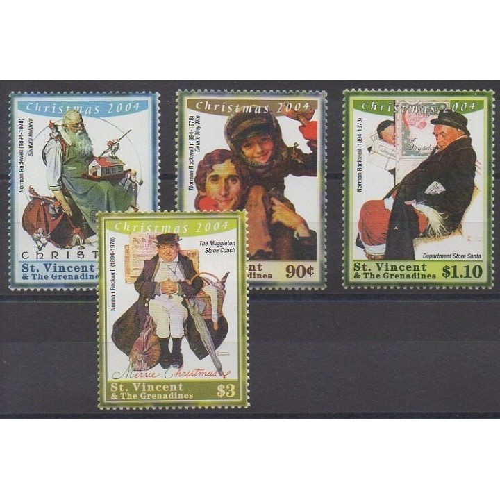 Buy this set of stamps of Saint Vincent of the year 2004 (Nb 4803/4806).