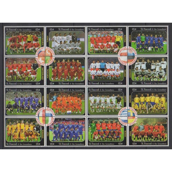 Acheter cette série de timbres de Saint-Vincent de l'année 2008 (No 5104/5119).