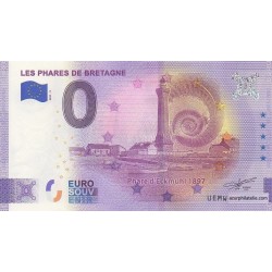 Euro banknote memory - 29 - Les phares de Bretagne - Eckmühl - 2021-5 - Anniversary