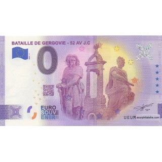 Billet souvenir touristique - 2021-1 - Bataille de Gergovie - 52 Av J.C - (Puy-de-Dôme)