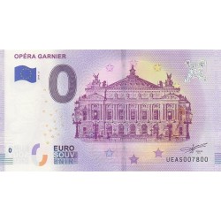 Euro banknote memory - 75 - Opéra Garnier - 2019-2 - Nb 7800