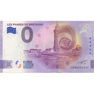Euro banknote memory - 2021 - Les phares de Bretagne - Eckmühl - (Finistère)