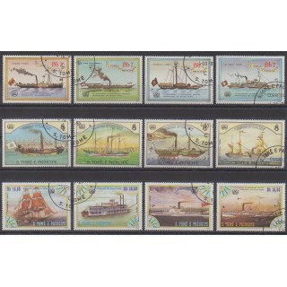 Buy this set of stamps of Saint Thomas and Prince of the year 1984 (Nb 802/813). - Used