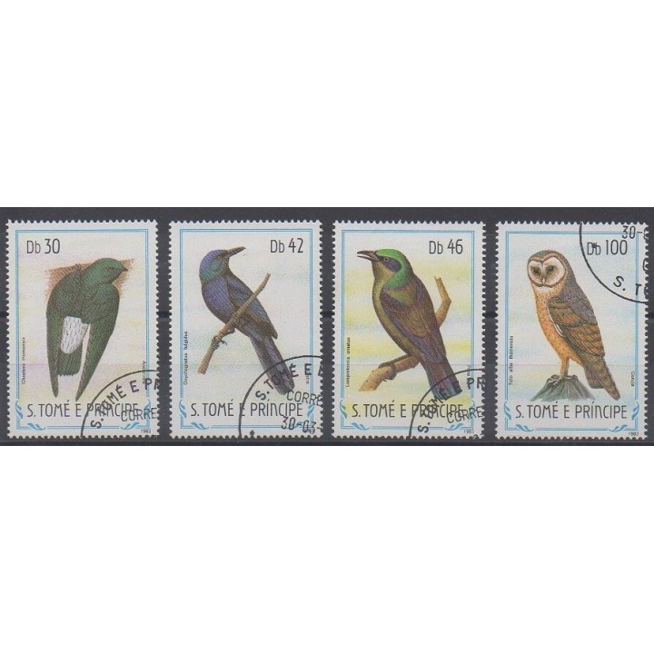 Acheter cette série de timbres de Saint-Thomas et Prince de l'année 1983 (No 792/795). - Oblitéré