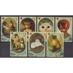 Saint Thomas and Prince - 1981 - Nb 664/670 - Cats - Childhood - Used