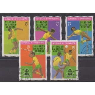 Buy this set of stamps of Saint Thomas and Prince of the year 1981 (Nb 659/663). - Used