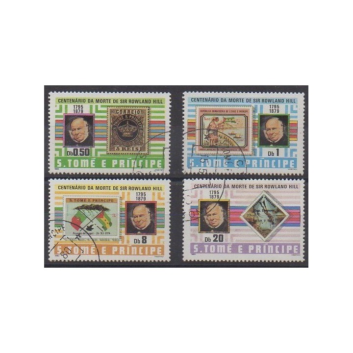 Acheter cette série de timbres de Saint-Thomas et Prince de l'année 1980 (No 590/593). - Oblitéré