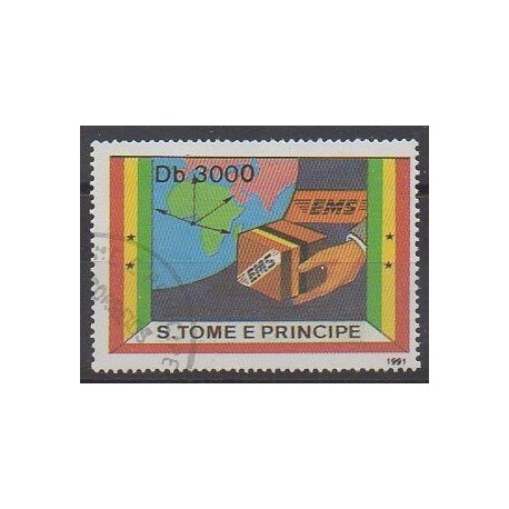 Saint Thomas and Prince - 1991 - Nb 1079A - Postal Service - Used