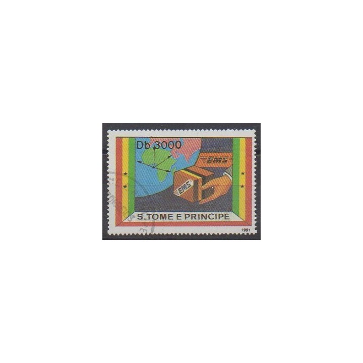 Buy this stamp of Saint Thomas and Prince of the year 1991 (Nb 1079A). - Used