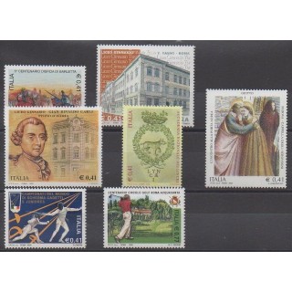 Buy this set of stamps of Italy of the year 2003 (Nb 2628/2634).
