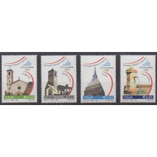 Acheter cette série de timbres d'Italie de l'année 2004 (No 2695/2698).