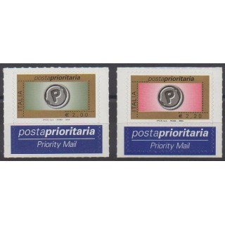 Buy this set of stamps of Italy of the year 2004 (Nb 2726 et 2728).