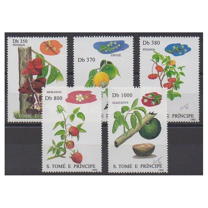 Acheter cette série de timbres de Saint-Thomas et Prince de l'année 1995 (No 1254/1258).