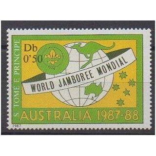 Acheter ce timbre de Saint-Thomas et Prince de l'année 1987 (No 893).