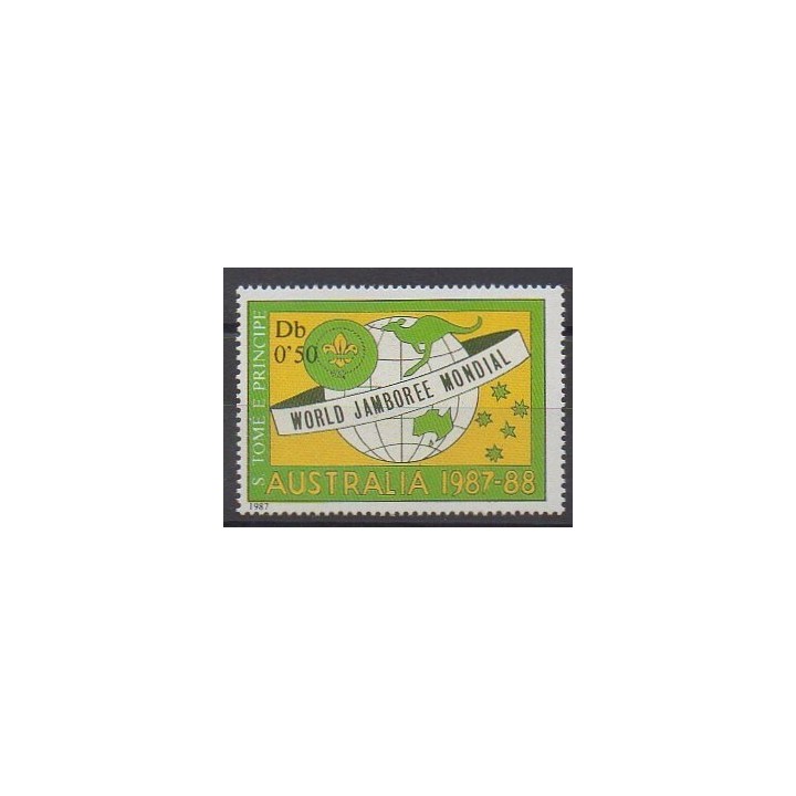 Acheter ce timbre de Saint-Thomas et Prince de l'année 1987 (No 893).