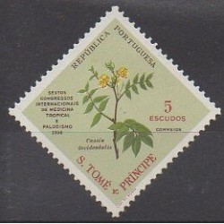 Saint-Thomas et Prince - 1958 - No 374 - Fleurs
