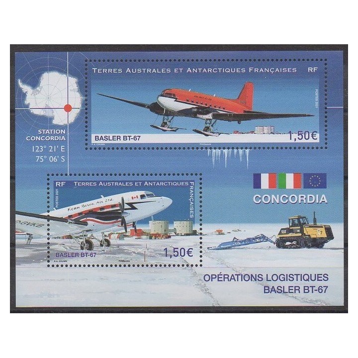 Buy this set of stamps of FSAL of the year 2021 (Nb 976/977).