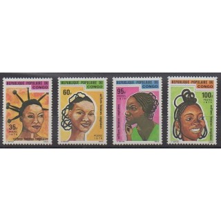 Acheter cette série de timbres de la République du Congo de l'année 1976 (No 424/427).