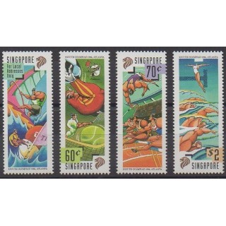 Acheter cette série de timbres de Singapour de l'année 1996 (No 777/780).